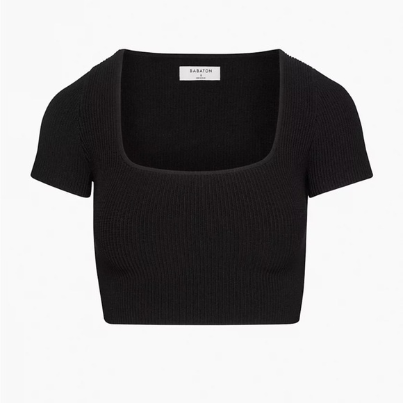 Babaton Knit Square top - Picture 3 of 5